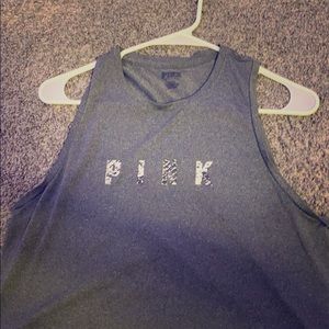 Pink workout shirt very loose